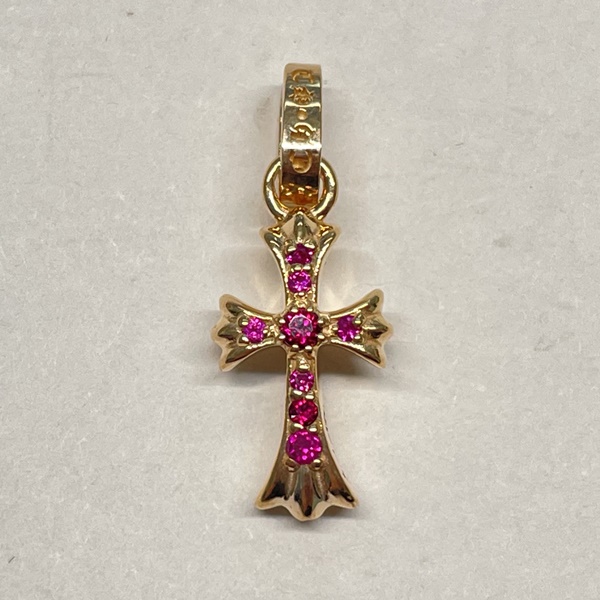 Chrome Hearts 크롬하츠 S 페이퍼 크로스 팬던트 (도금+쥬얼리버전)